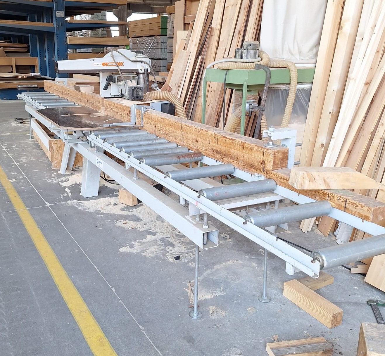 Troncatrice radiale usata