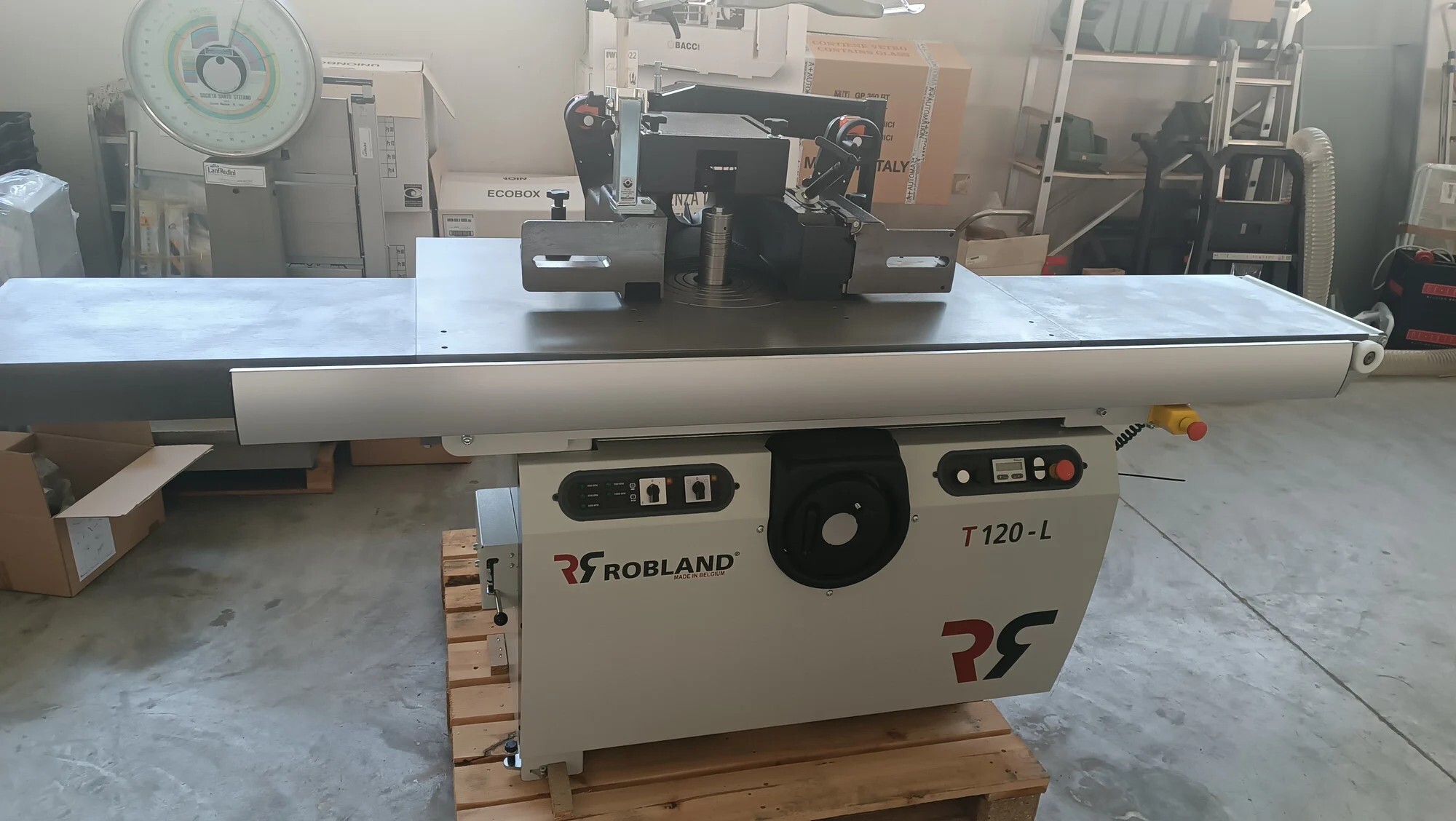 Toupie Robland T 120 TL Ce - Toupie con piani lunghi (2599 mm)