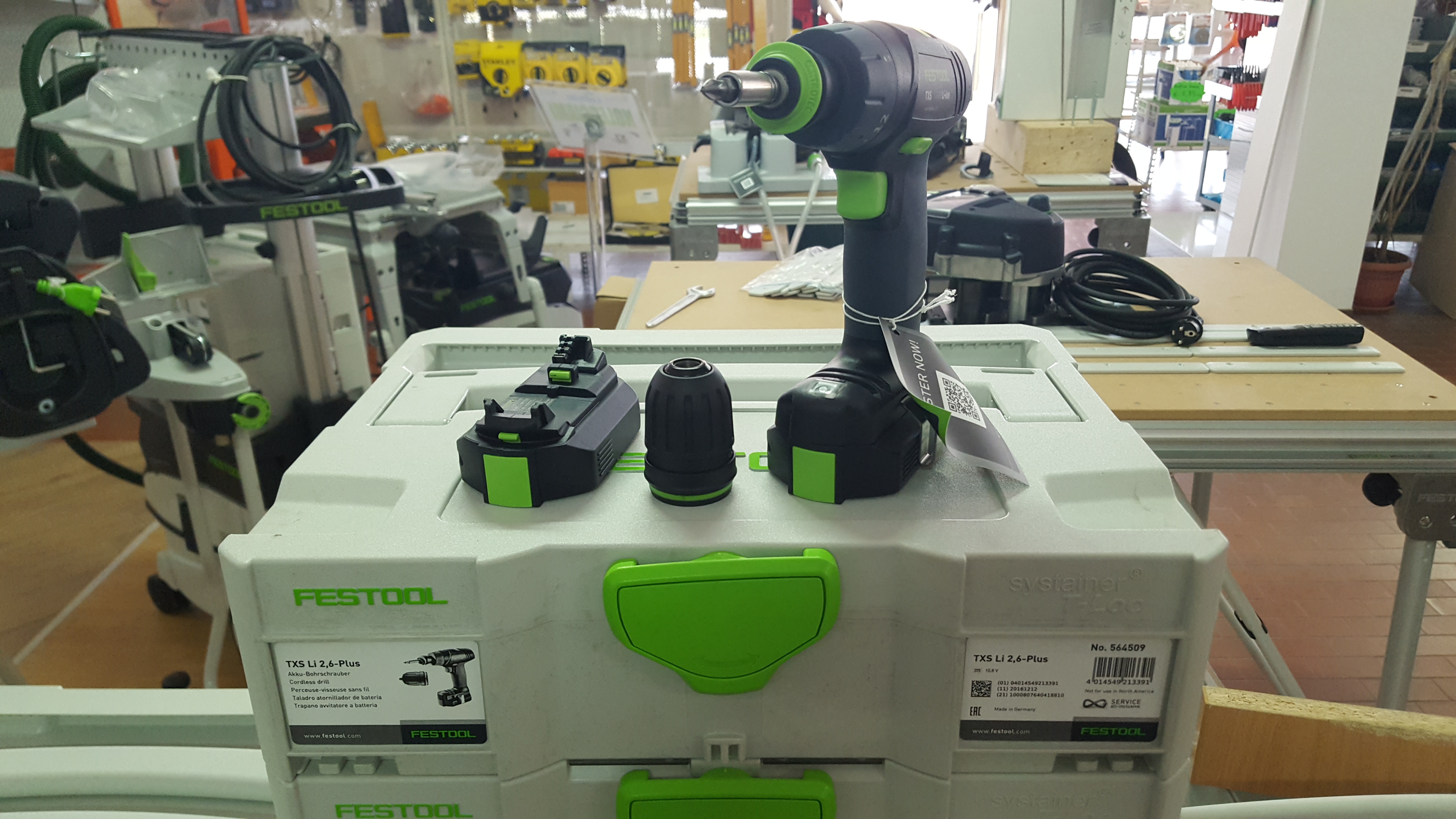 Trapano avvitatore a batteria Festool TXS Li 2.6 Plus